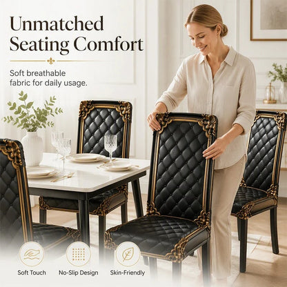 📢📢BUY 5 GET 5 FREE  !! ⏰ Washable Stretch Chair Cover – Snug fit, durable & easy‑clean ✨