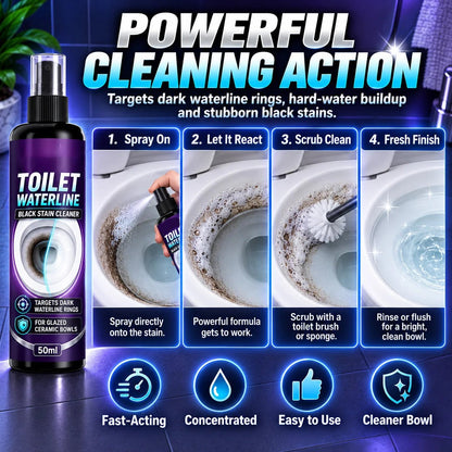 🥳HOT SALE🥳💞10K+ SOLD! Waterline Cleaner! Targets black rings, clinging formula & less scrubbing. Clean bowl – grab yours! ✅