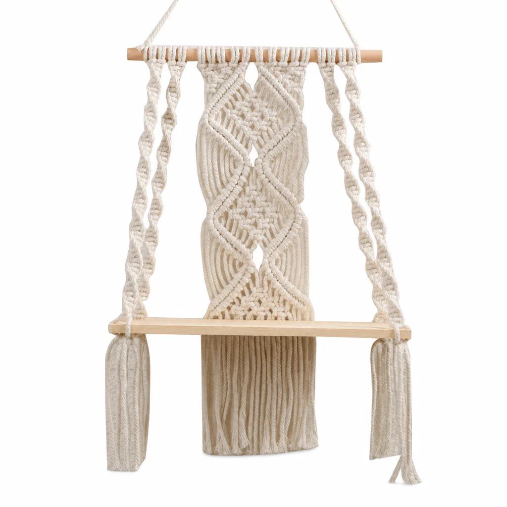 📢📢50% OFF !! ⏰Bohemian Handwoven Floating Shelf🌿