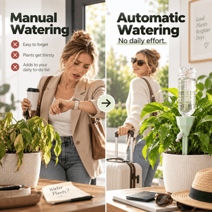 Adjustable Drip Watering Spikes, Automatic Plant Watering Devices for Potted Plants