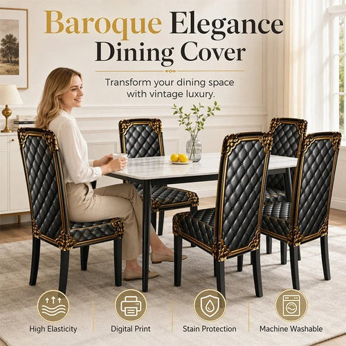 📢📢BUY 5 GET 5 FREE  !! ⏰ Washable Stretch Chair Cover – Snug fit, durable & easy‑clean ✨