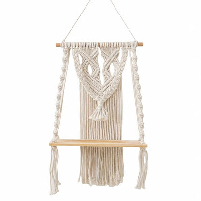 📢📢50% OFF !! ⏰Bohemian Handwoven Floating Shelf🌿
